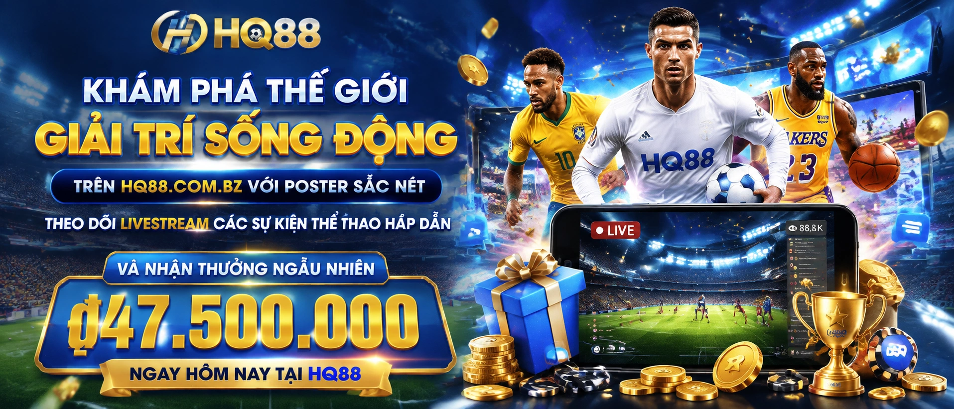 hq88 giao diện giải trí trực tuyến trên mobile