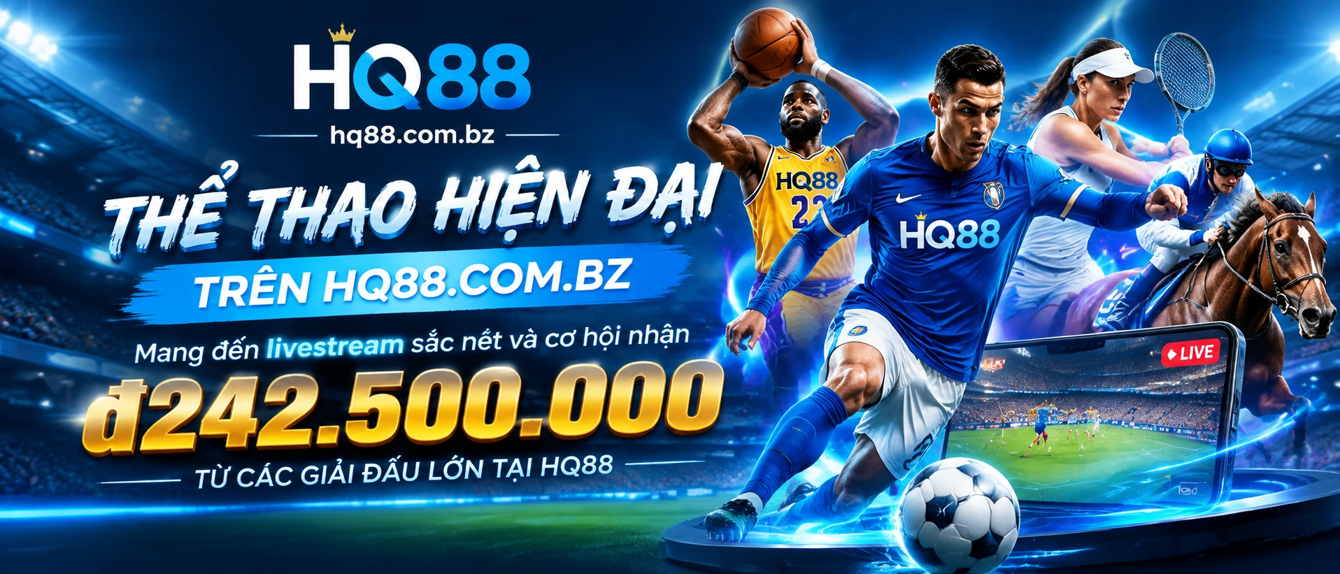 HQ88 giao diện hỗ trợ trên di động