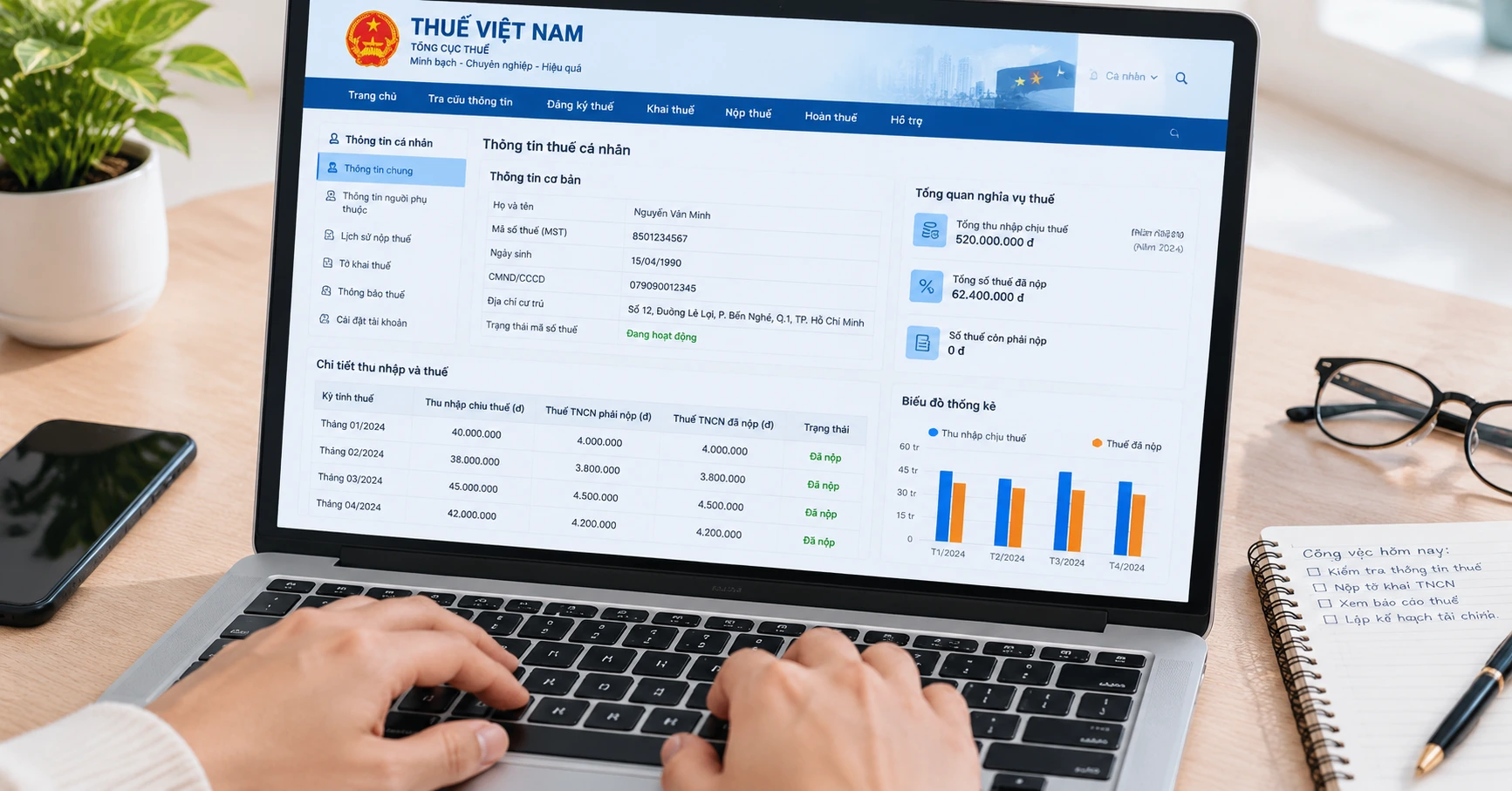Hướng Dẫn Tra Cứu Thông Tin Người Nộp Thuế Cá Nhân Online Hiệu Quả - image 2 Hướng Dẫn Tra Cứu Thông Tin Người Nộp Thuế Cá Nhân Online Hiệu Quả - image 2